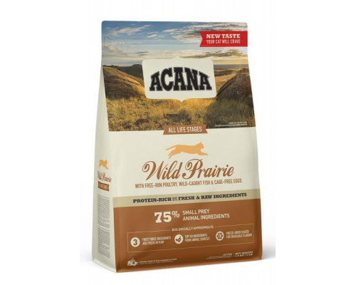 Купить Корм сухой беззерновой для кошек Acana Wild Prairie, 4,5 кг в Москве