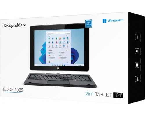Планшет Kruger&Matz Edge 1089 10.1" 128 GB Czarne (KM1089)