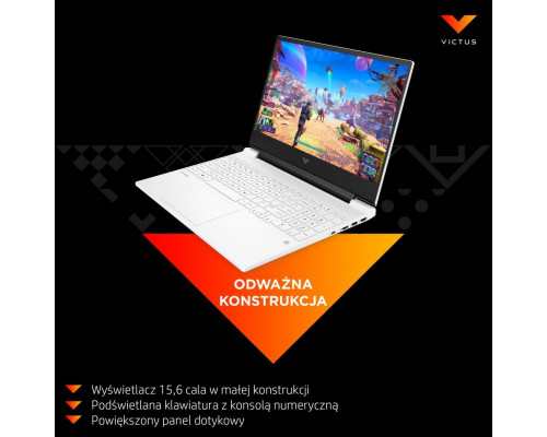 Laptop HP Victus 15-fa0145nw i5-12450H / 8 GB / 512 GB / W11 / RTX 3050 (715U8EA)