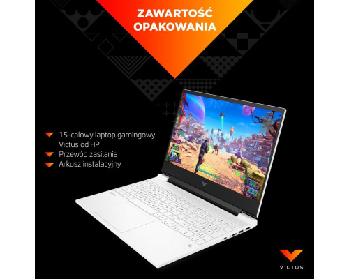 Laptop HP Victus 15-fa0145nw i5-12450H / 8 GB / 512 GB / W11 / RTX 3050 (715U8EA)