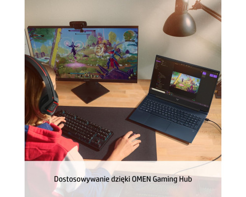 Laptop HP Victus 16-e1185nw Ryzen 7 6800H / 16 GB / 512 GB / W11 / RTX 3050 Ti (714R8EA)