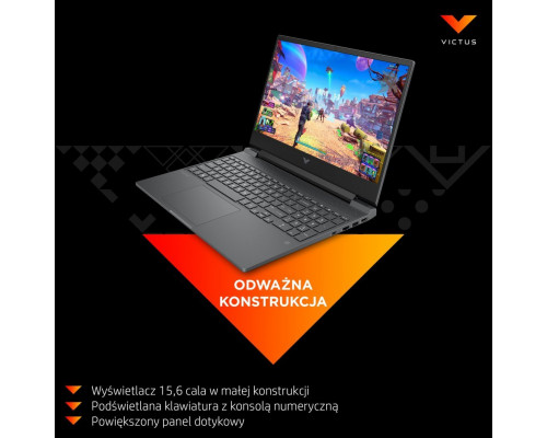 Laptop HP Victus 15-fa0155nw i5-12450H / 16 GB / 512 GB / RTX 3050 Ti (715K9EA)