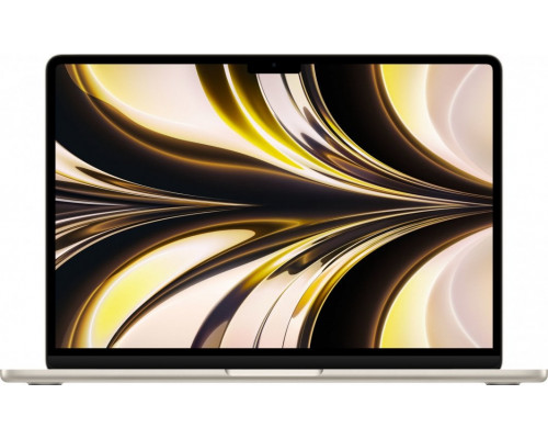 Laptop Apple CTO/MacBook Air 13", M2, Starlight/M2-8C-CPU, 8C-GPU/16GB Ram/256GB SSD/30W?USB?C Power/Key-ID-Deutsch