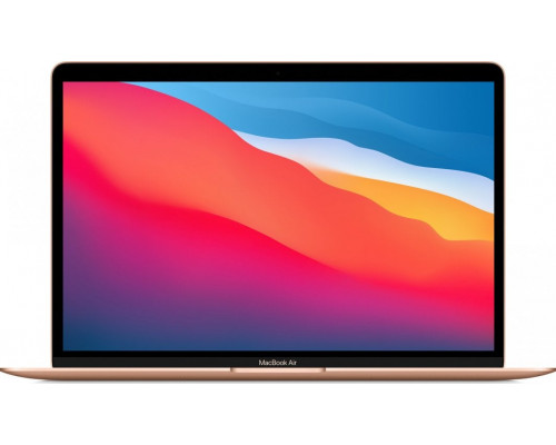 Laptop Apple CTO/MacBook Air 13", M1, Gold/M1-8C-CPU, 7C-GPU/16GB Ram/256GB SSD/Key-Deutsch