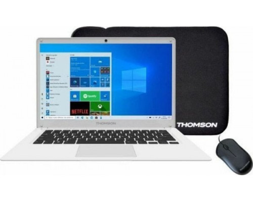 Laptop Thomson Notebook Thomson T14C4WH64MS 4 GB RAM 14,1" 64 GB eMMC Intel Celeron AZERTY
