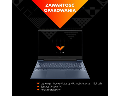 Laptop HP Laptop HP Victus 16-d0583nw 5Z828EA Intel i5 / 8GB / 512GB SSD / RTX3050 / FullHD / Win11 / Czarny