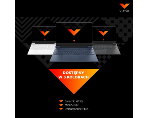 Laptop HP Laptop HP Victus 16-e0099nw 685D3EA Ryzen 7 / 16GB / 512GB SSD / GTX 3050Ti / FullHD / Win 11 / Czarny