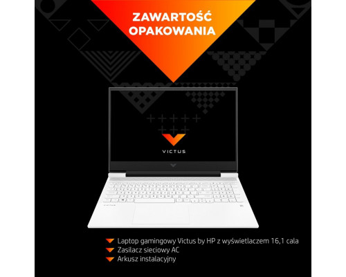 Laptop HP Laptop HP Victus 16-e0099nw 685D3EA Ryzen 7 / 16GB / 512GB SSD / GTX 3050Ti / FullHD / Win 11 / Czarny