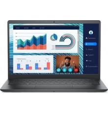 Laptop Dell Dell Vostro 14 3420 Black, 14 ", WVA, FHD, 1920 x 1080, Anti-glare, Intel Core i3, i3-1215U, 8 GB, DDR4, SSD 256 GB, Intel UHD G
