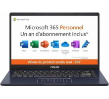 Laptop Asus Notebook Asus VivoBook 14 E410 14" Intel Pentium N5030 128 GB eMMC AZERTY