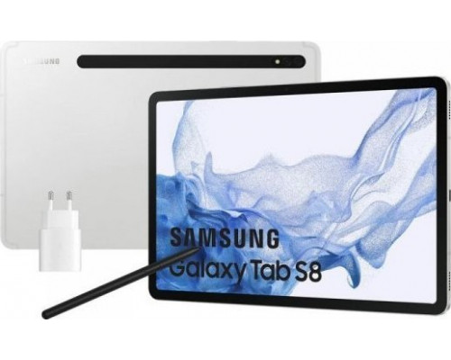 Планшет Samsung Tablet Samsung Galaxy Tab S8+ Серебристый 128 GB 8 GB RAM 11"
