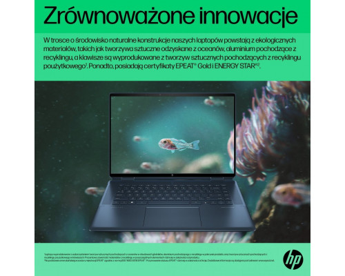 Laptop HP Laptop HP Spectre x360 2w1 16-f1084nw 712N7EA Intel i7 / 16GB / 1 TB SSD / Intel A370M / 3K / Win11 / Czarny