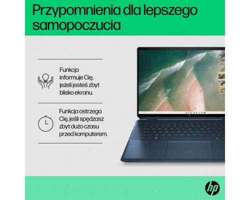 Laptop HP Laptop HP Spectre x360 2w1 16-f1084nw 712N7EA Intel i7 / 16GB / 1 TB SSD / Intel A370M / 3K / Win11 / Czarny