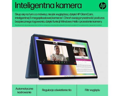 Laptop HP Laptop HP Spectre x360 2w1 16-f1084nw 712N7EA Intel i7 / 16GB / 1 TB SSD / Intel A370M / 3K / Win11 / Czarny