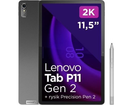 Tablet Lenovo Tab P11 G2 11.5" 128 GB 4G LTE Grafitowe (ZABG0240PL)