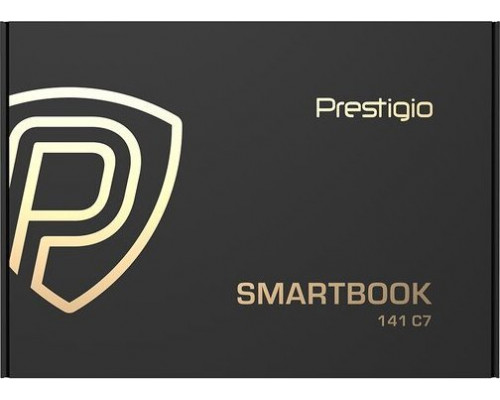 Laptop Prestigio Prestigio SmartBook 141 C6, 14.1"(1366*768) TN, Windows 10 Pro, up to 2.2GHz DC AMD A4-9120e, 4/128GB, BT 4.2, WiFi, USB 3.0, USB 2.0, USB-C, HDD 2.5" slot, MicroSD card slot, mini HDMI, 0.3MP cam, EN kbd, 7.4V@5000mAh bat, Meta