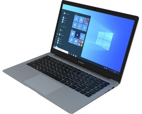 Laptop Prestigio Prestigio SmartBook 141 C6, 14.1"(1366*768) TN, Windows 10 Pro, up to 2.2GHz DC AMD A4-9120e, 4/128GB, BT 4.2, WiFi, USB 3.0, USB 2.0, USB-C, HDD 2.5" slot, MicroSD card slot, mini HDMI, 0.3MP cam, EN kbd, 7.4V@5000mAh bat, Meta