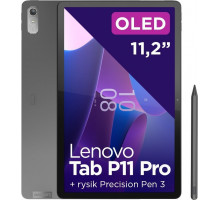 Планшет Lenovo Tab P11 Pro G2 11.5" 256 GB Серый (ZAB50400PL)