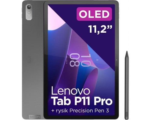 Планшет Lenovo Tab P11 Pro G2 11.5" 256 GB Серый (ZAB50400PL)