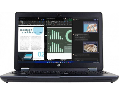 Laptop HP Zbook 15 G2 i7-4710MQ 8GB 256GB 15,6" Nvidia Quadro K1100M DVD Win11 Pro