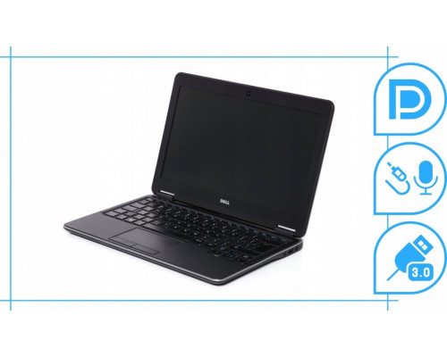 Laptop Dell Latitude E7240 Intel Core i5 8GB DDR3 128GB SSD Windows 10 Pro 12.5"