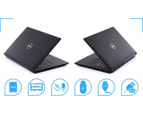 Laptop Dell Latitude 7480 Intel Core i5 8GB DDR4 256GB SSD Windows 11 14"