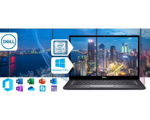 Laptop Dell Latitude 7480 Intel Core i5 8GB DDR4 256GB SSD Windows 11 14"