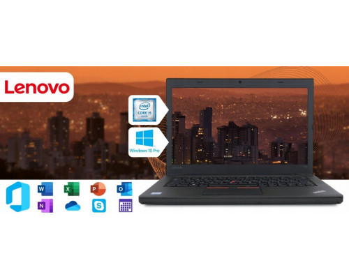 Laptop Lenovo Thinkpad T460 Premium Intel Core i5 8GB DDR3 256GB SSD Windows 11 Pro 14"