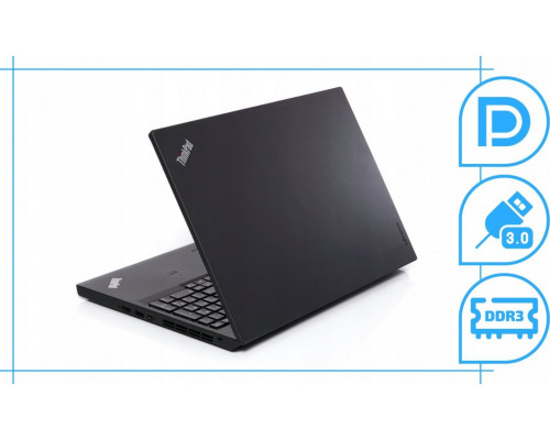 Laptop Lenovo Thinkpad T560 Intel Core i7 8GB DDR3 128GB SSD Windows 10 Pro 15.6"