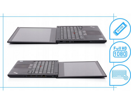 Laptop Lenovo Thinkpad T470 Intel Core i5 16GB DDR4 128GB SSD Windows 10 Pro 14"