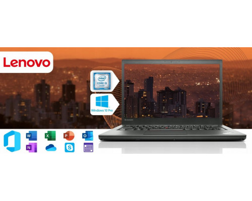 Laptop Lenovo Thinkpad T470 Intel Core i5 8GB DDR4 128GB SSD Windows 10 Pro 14"