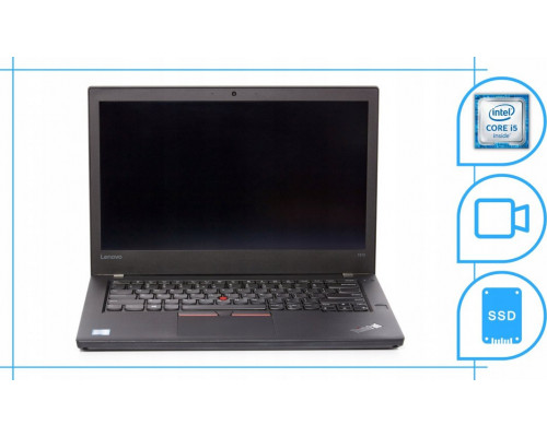 Laptop Lenovo Thinkpad T470 Intel Core i5 8GB DDR4 256GB SSD Windows 10 Pro 14"