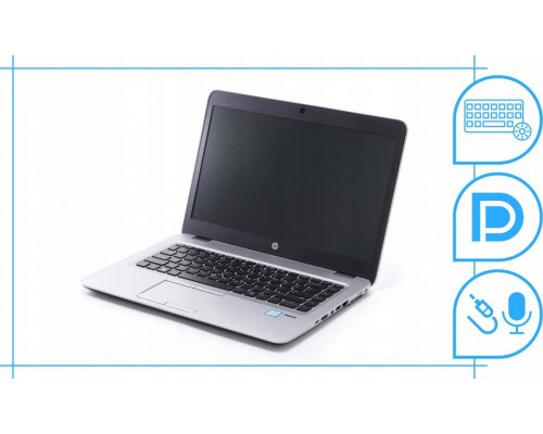 Laptop HP Elitebook 840 G3 Intel Core i5 16GB DDR4 128GB SSD Windows 10 Pro 14.1"