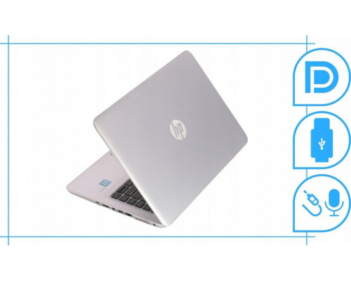 Laptop HP Elitebook 840 G4 Intel Core i5 16GB DDR4 256GB SSD Windows 10 Pro 14.1"