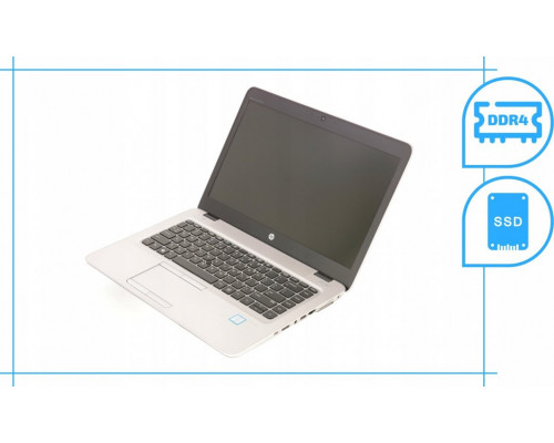 Laptop HP Elitebook 840 G4 Intel Core i5 8GB DDR4 512GB SSD Windows 10 Pro 14.1"