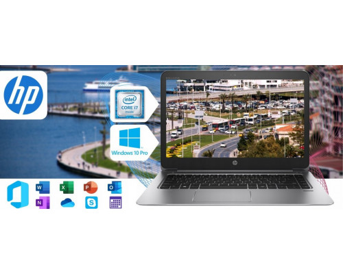 Laptop HP Folio 1040 G3 Intel Core i7 8GB DDR4 128GB SSD Windows 10 Pro 14"
