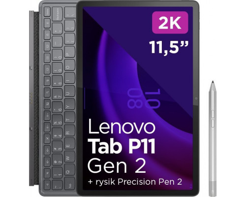 Планшет Lenovo Tab P11 G2 11.5" 128 GB Серый (ZABF0315PL)