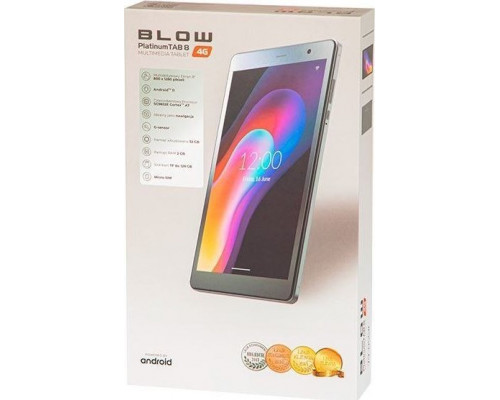 Tablet Blow Tablet Platinum TAB8 4G + etui Kids różowe