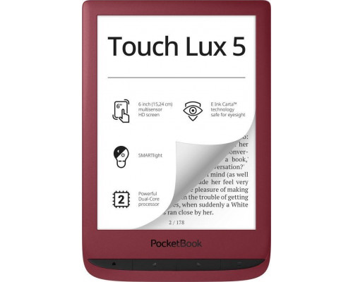 Czytnik PocketBook Touch Lux 5 (PB628-R-WW)