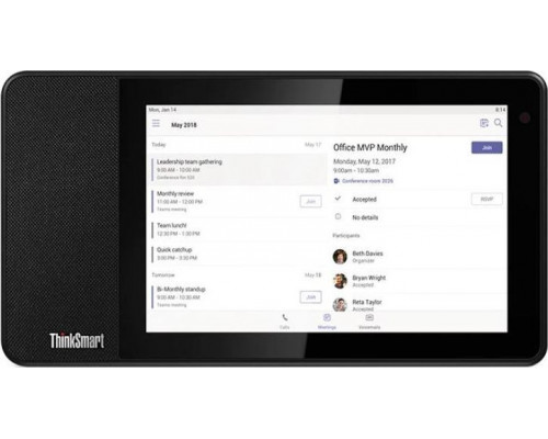 Планшет Lenovo ThinkSmart View 8" 8 GB Черный (ZA690008SE)