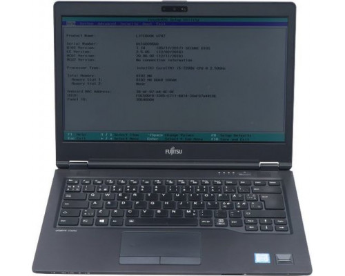 Laptop Fujitsu Fujitsu LifeBook U747 i5-7200U 8GB 240GB SSD 1920x1080 Klasa A- Windows 10 Home