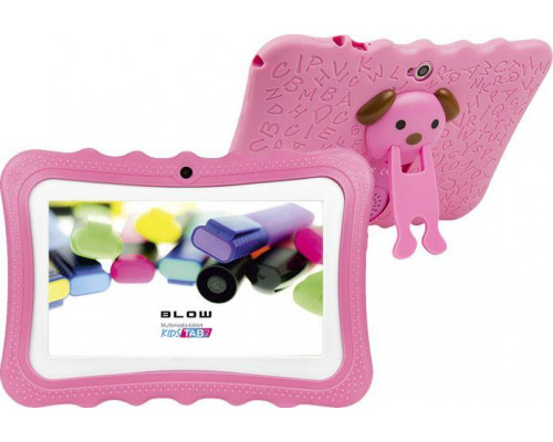 Tablet Blow KidsTAB 7 + gry + zestaw - różowy (79-006#)