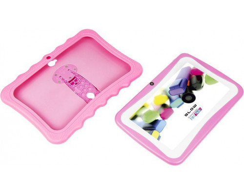 Tablet Blow KidsTAB 7 + gry + zestaw - różowy (79-006#)