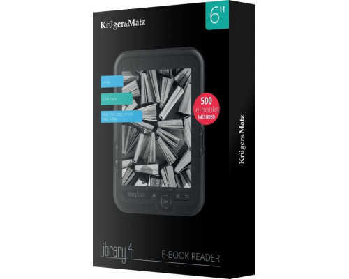 "Купите Электронную Книгу Kruger&amp;Matz Library 4 (KM0290) - Ваш Лучший Выбор!"