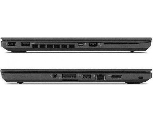 Laptop Lenovo Lenovo ThinkPad T460 Core i5 6200U (6-gen.) 2,3 GHz / 8 GB / 120 SSD / 14" FullHD / Win 10 Prof. (Update) / Klasa A-