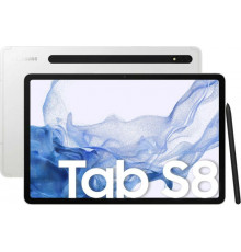 Планшет Samsung Galaxy Tab S8 11" 128 GB 5G Серебро (SM-X706BZSAEUE)