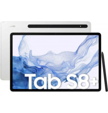 Планшет Samsung Galaxy Tab S8+ 12.4" 128 GB Серебро (SM-X800NZSAEUE)