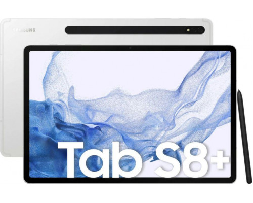 Планшет Samsung Galaxy Tab S8+ 12.4" 128 GB Серебро (SM-X800NZSAEUE)
