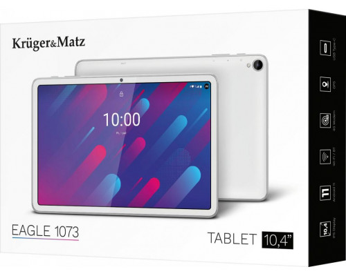 Tablet Kruger&Matz Eagle 1073 10.4" 128 GB 4G LTE Białe (KM1073)