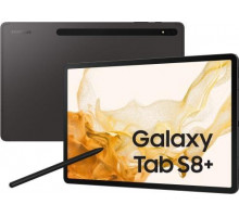Планшет Samsung Galaxy Tab S8+ 12.4" 256 GB Серый (SM-X800NZABEUB)